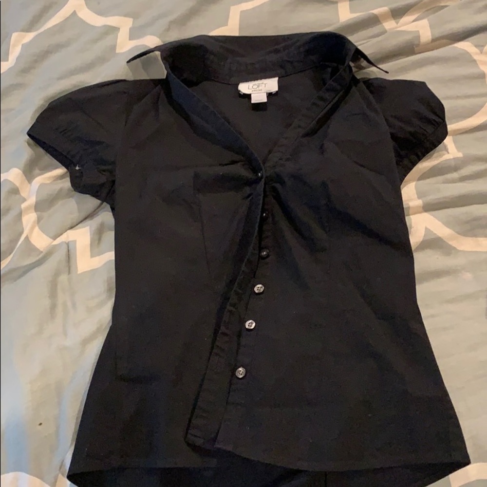 Loft Short Sleeve Button Down